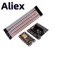 Bộ ESP8266 NodeMcu + Đế NodeMcu + 40P kiểm tra dây DIY Breadboard