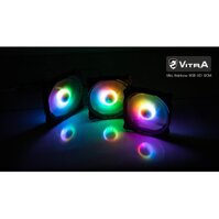 Bộ Fan Rainbow RGB Led 12Cm