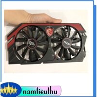 Bộ fan tản tháo vga msi 750ti khoảng cách 4 tâm ốc 53mm