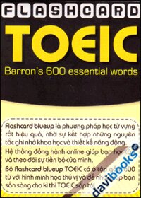 Bộ Flashcard Blueup TOEIC Barron's 600 Essential Words - Bộ 6 Sản Phẩm
