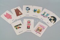 Bộ Flashcard giúp bé làm quen, ghi nhớ từ vựng và các chủ đề về thế giới quan xung quanh - Sản xuất tại Việt Nam - Flashcard Đồ Vật