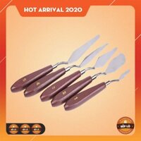 Bộ Fondant 5 dụng cụ làm bánh bằng thép không gỉ trang trí bánh kem TIỆN LỢI GIÁ RẺ