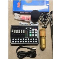 Bộ full phụ kiên thu âm sound H9 bm900 tăng tại nghe ( 5 món)