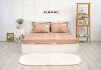 Bộ ga chun chần 180x200 Sông Hồng chất cotton - BC22 062