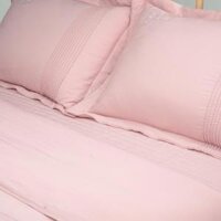 Bộ ga chun chần EVERON Micro Bamboo họa tiết trơn MB2301-04 hiện đại, sang trọng nhiều kích thước HÀNG CHÍNH HÃNG - Pink-MB2303PK - 200x220cm