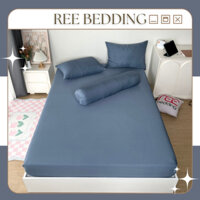 Bộ ga giường 4 món TENCEL Microfiber REE Bedding nhiều mẫu đủ size drap trải ra nệm 1m2 1m6 1m8 2m