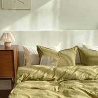 Bộ ga giường màu xanh bơ ngọt ngào MM2397