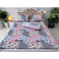 Bộ Ga giường thun Lạnh Hàn Quốc (5 Màu)
