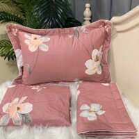 Bộ ga gối cotton 3 món