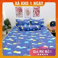 Bộ ga gối cotton Thắng Lợi (4 món, nệm dày 20 phân) (shopmh59)