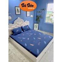 Bộ Ga Gối Đũi, Ga Kèm 2 Vỏ Gối Nằm, Set Ga Gối 3 Món Đũi, Drap Giường, Ga Giường, Đủ Kích Thước M6/M8/2M2 Hoạ Tiết Sinh