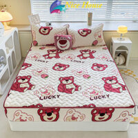 Bộ ga gối nỉ sữa trần bông mẫu mới nhất hàng loại 1,ga giường nỉ sữa siêu mền mịn_ Nice House