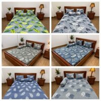 BỘ GA GỐI Thun Hàn Quốc 4 món ( giá xưởng) 1 drap trải giường + 2 áo gối nằm +1 áo gối ôm bo chun miễn phí