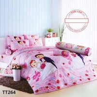 Bộ ga gối Toto Thái lan kt 1m6x2m mã TT264