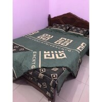 Bộ ga gối trần bông dày dặn xẻ góc ( ga chùm, phủ xuống giường) đủ size, chat với shop để chọn hơn 30 mẫu)