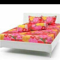 Bộ Ga nệm thun 3d 1m8 x 2m+2 vỏ gối nằm+1 vỏ gối ôm