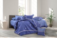 Bộ ga phủ thêu Blue Sky – BSM66