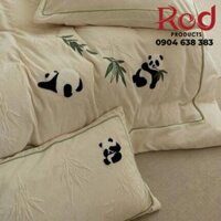 Bộ ga trải giường gấu trúc tinh nghịch ZH5932