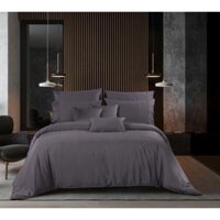 Bộ Ga và Vỏ Gối Akemi Tencel Modal Earnest Dua Belas, gồm 5 món King Queen - Junia Grey - Queen