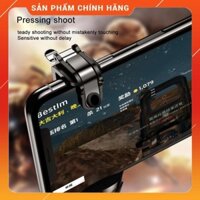 Bộ gamepad nút hỗ trợ chơi game PUBG Baseus Holder cho điện thoại nút bấm êm chống mỏi tay- Hàng chính hãng