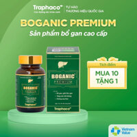 Bổ Gan Cao Cấp Boganic Premium Traphaco,giúp mát gan,giải độc gan(lọ30v)