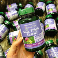 Bổ Gan Chiết Xuất Từ Cây Kế Sữa Puritan's Pride Milk Thistle Extract 1000mg 180 viên