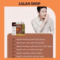 Bổ gan GNM natural milk thistle Hàn Quốc, thực phẩm chức năng hỗ trợ thải độc gan hộp 30 viên