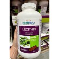 Bổ gan Heath Balance Lecithin 1200mg, hộp 400 viên softgels