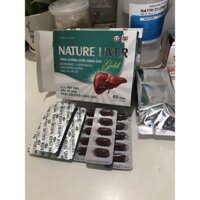 Bổ gan, mát gan, giải độc gan NATURE LIVER GOLD, Boganic H60v, Cà gai leo, hỗ trợ men gan cao