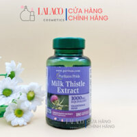 Bổ gan Milk Thistle Extract Puritan's Pride 1000mg 180 viên
