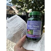 Bổ gan mỹ milk thisle extract 180v hàng mỹ chính hãng date 2026