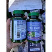 Bổ gan mỹ milk thisle extract 180v hàng mỹ chính hãng