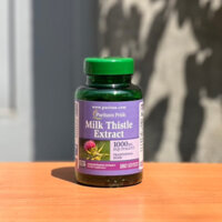 Bổ gan Mỹ Milk Thistle Extract Puritan’s Pride 1000 mg 180 viên