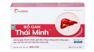 Bổ gan Thái Minh - Hỗ trợ thanh nhiệt, giải độc gan