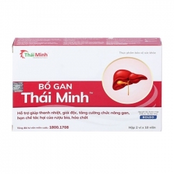 Bổ gan Thái Minh - Hỗ trợ thanh nhiệt, giải độc gan