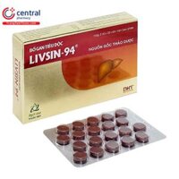 Bổ Gan Tiêu Độc Livsin-94 (Hộp 40 viên)