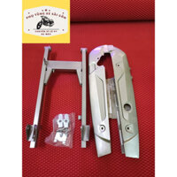 Bộ gấp và bọc sên cho xe Future 125, Wave Alpha 110 2017 - 23 màu bạc tặng kèm pát tăng sên