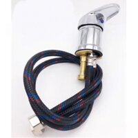 Bộ gật gù Vòi nước inox bàn gội đầu