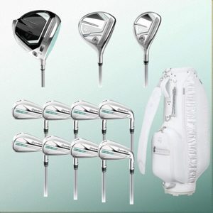 Bộ gậy golf Fullset TaylorMade Gloire (13 gậy + 3 túi)