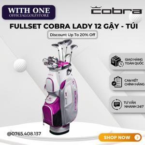 Bộ gậy golf nữ fullset Cobra Fly XL