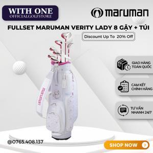 Bộ gậy golf nữ fullset Majesty Maruman Verity Ladies