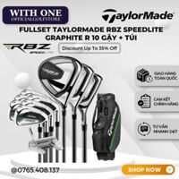 Bộ gậy golf Taylormade RBZ Speedlite -R Men 10 Gậy + Túi