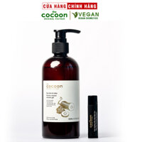 Bộ Gel tắm bí đao cocoon 310ml  Son dưỡng môi dầu dừa bến Tre 5g