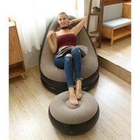 Bộ Ghế lười Ghế hơi thư giãn Hàn Quốc tựa lưng bọc nhung(DH)
