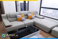 Bộ ghế sofa da sang trọng và hiện đại AmiA SFD251