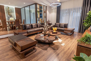 Bộ ghế sofa phòng khách Hòa Phát SF131