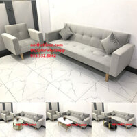 Bộ ghế sofa phòng khách NS02 cho văn phòng nhỏ gọn Tphcm Sài Gòn SG