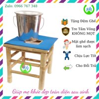 Bộ ghế xông . vùng kín tặng miếng đệm ghế