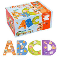 Bộ ghép chữ cái Puzzle cho bé GB6675-3