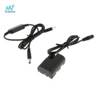 Bộ ghép DC DR-E6 cho 5D Mark II 6D 7D 60D 60D 80D Cáp nguồn USB máy ảnh kỹ thuật số